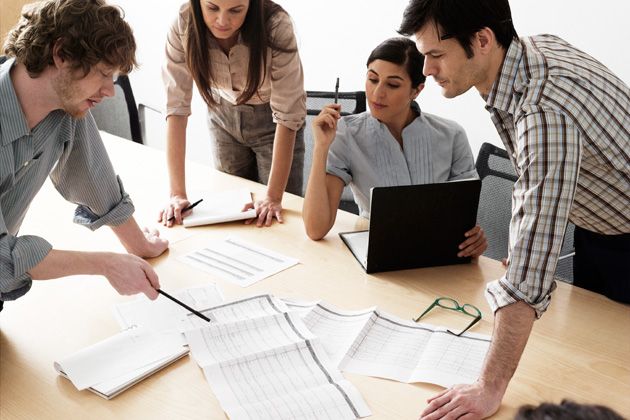 Illustrazione punto di contatto